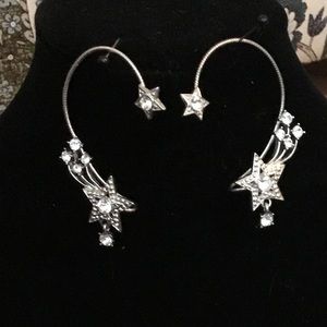 💫💎Falling stars ear jewelry💎💫